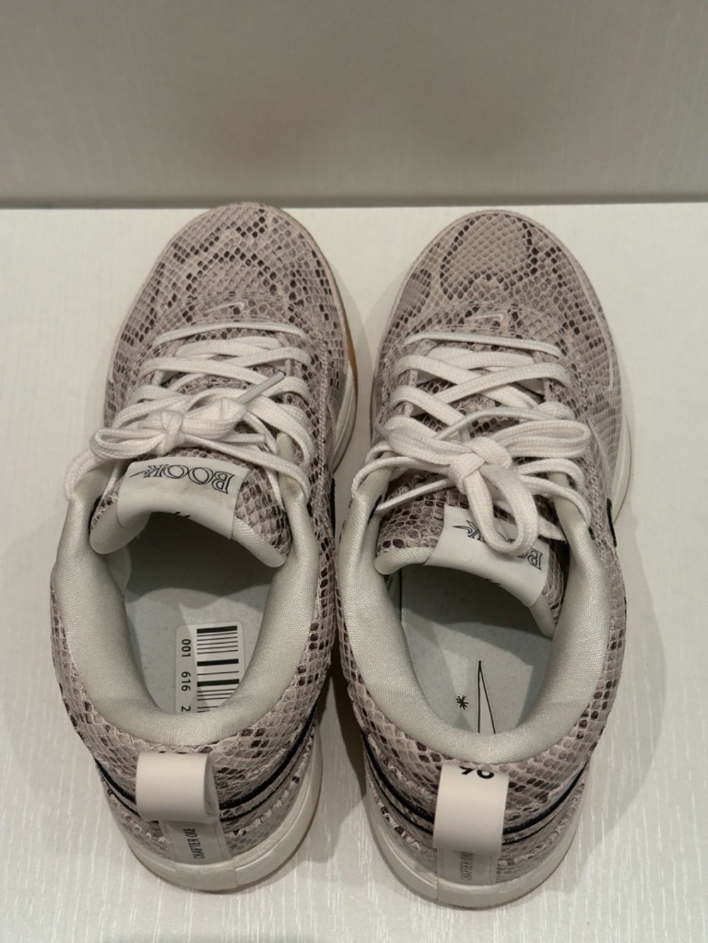 Nike Book 1 Devin Booker Snakeskin Cream/Natural Colorway Unisex M: 9 W: 10.5 - Picture 6 of 13